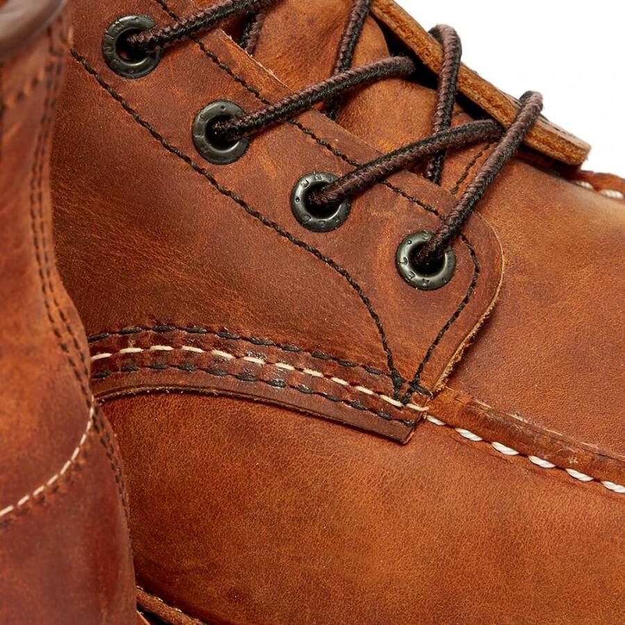 Red Wing Shoes Heritage Work Moc Toe Laars Brown Heren