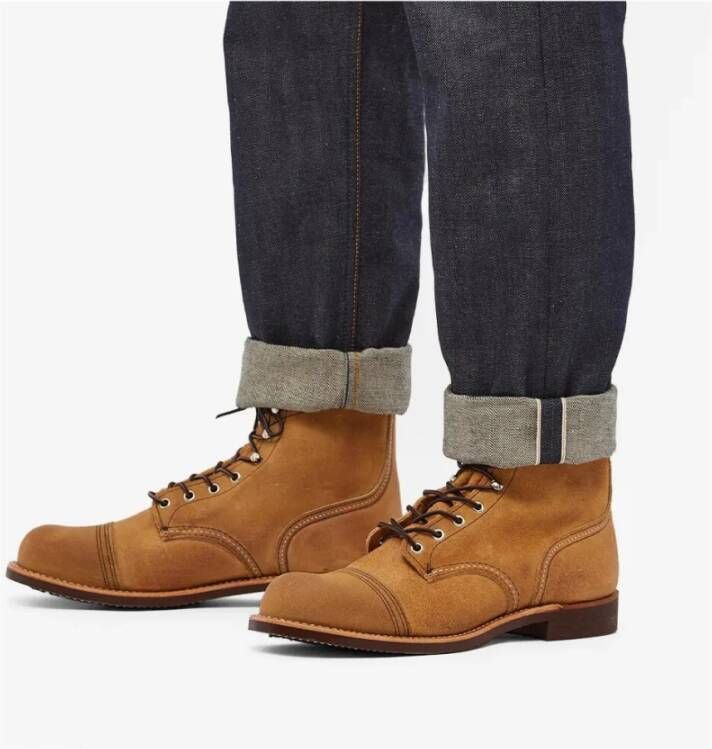 Red Wing Shoes High Boots Bruin Heren