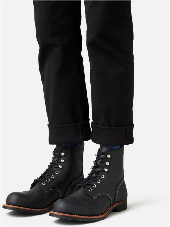 Red Wing Shoes Iron Ranger Boot Black Harness
