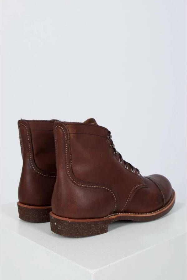 Red Wing Shoes Iron Ranger Boots Bruin Heren