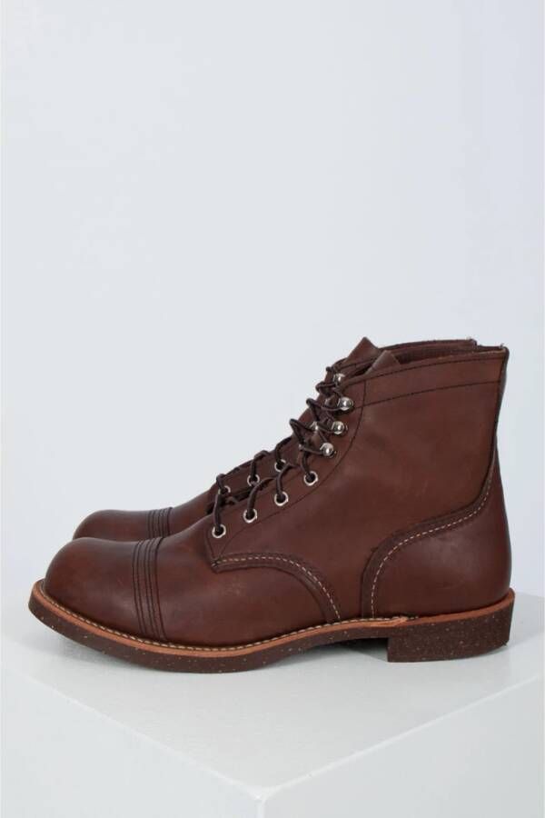 Red Wing Shoes Iron Ranger Boots Bruin Heren