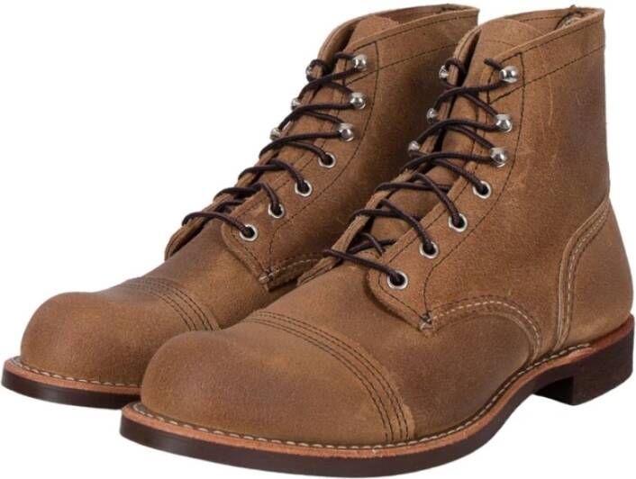 Red Wing Shoes Iron Ranger Boots Bruin Heren