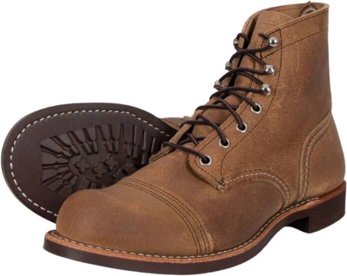 Red Wing Shoes Iron Ranger Boots Bruin Heren