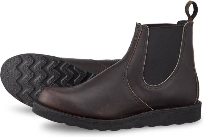 Red Wing Shoes Klassieke Chelsea Laars Black Heren