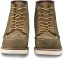 Red Wing Shoes Klassieke Moc Olijf Leren Laars Green Dames - Thumbnail 3