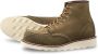 Red Wing Shoes Klassieke Moc Olijf Leren Laars Green Dames - Thumbnail 5