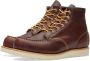 Red Wing Shoes Klassieke Moc Toe Briar Oil Slick Laarzen Brown Heren - Thumbnail 4