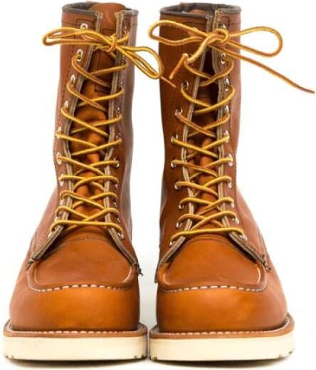 Red Wing Shoes Klassieke Moc Toe Laarzen Bruin Dames