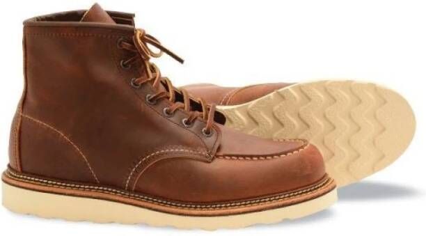 Red Wing Shoes Koperen Leren Laarzen