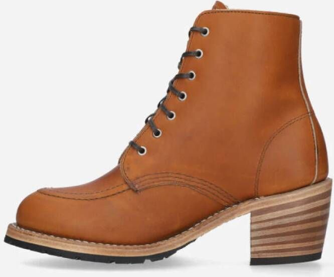Red Wing Shoes Lace-up Boots Bruin Dames