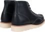 Red Wing Shoes Zwarte leren enkellaars met Traction Tred zool Black Dames - Thumbnail 7