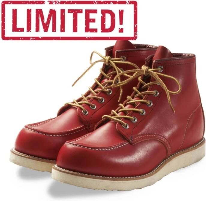Red Wing Shoes Moc Toe Boots
