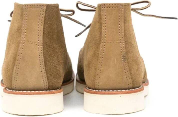 Red Wing Shoes Olijf Mohave Werk Chukka Laarzen