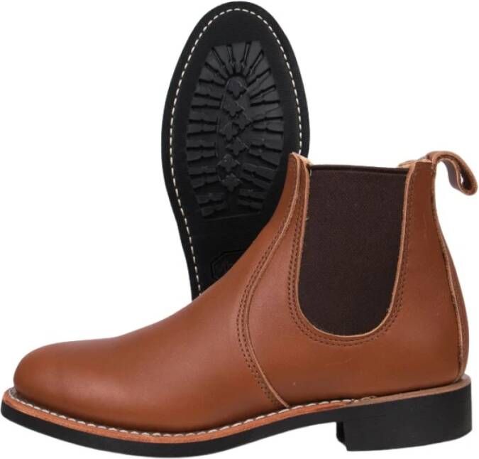 Red Wing Shoes Red Wing 3456 Chelsea Boot Pecan Boundary Bruin Dames