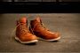 Red Wing Shoes Klassieke Moc 6 inch Waterdichte Leren Schoenen Brown Heren - Thumbnail 8