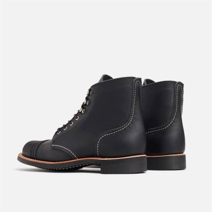 Red Wing Shoes Zwarte Boundary Iron Ranger Laarzen