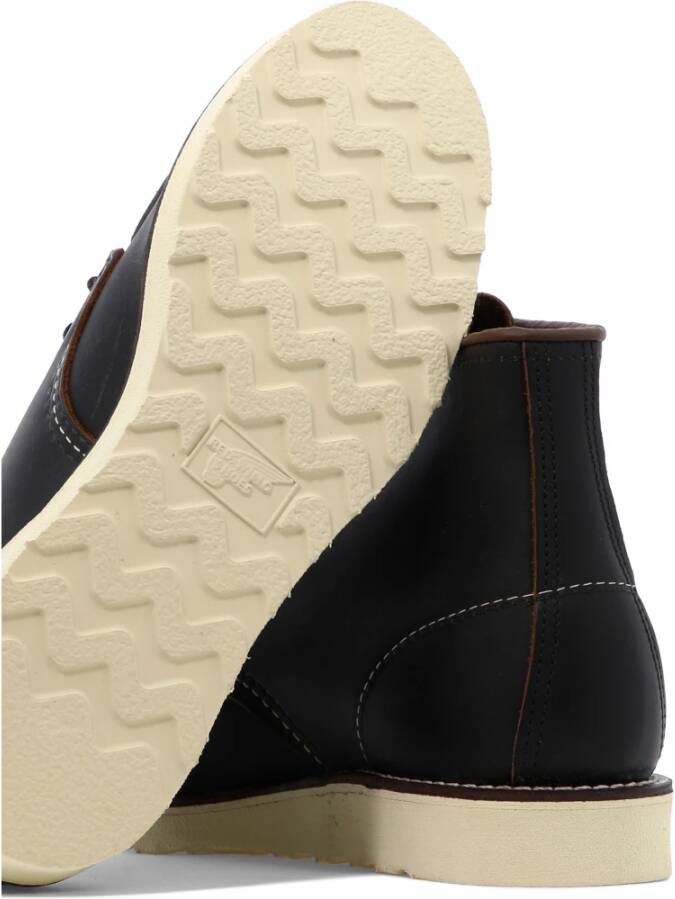 Red Wing Shoes Zwarte Enkellaarzen Klassieke Stijl