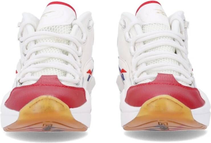Reebok Basketbalschoen voor heren Question Mid Krijt vector Rood vector Blauw Multicolor Heren