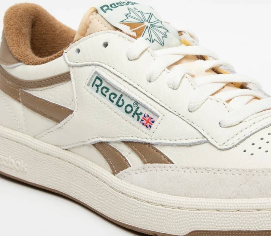 Reebok Beige Tennis-geïnspireerde Sneakers Multicolor Heren