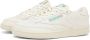 Reebok Club C 1985 TV Sneakers Krijt Papier Wit Groen-40 White Heren - Thumbnail 2