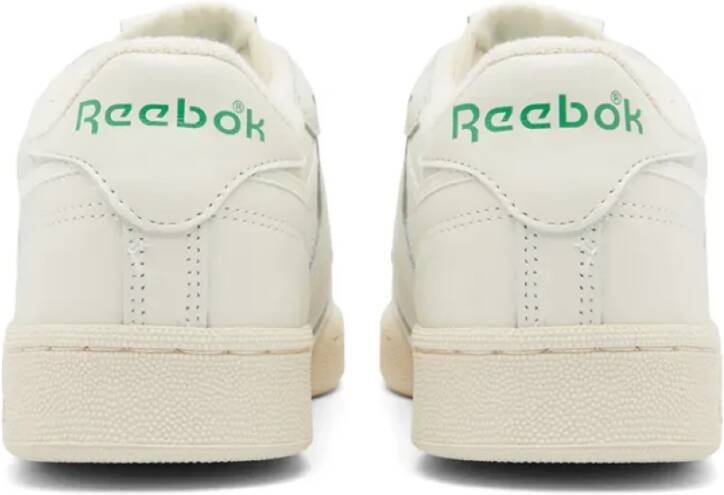 Reebok Club C 1985 TV Sneakers Krijt Papier Wit Groen-40 White Heren