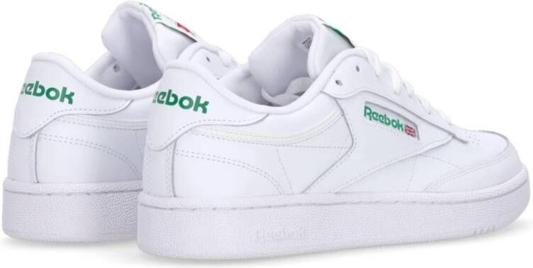 Reebok Club C 85 Lage Sneaker Wit Groen White Heren