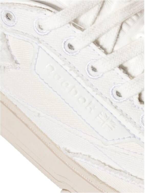 Reebok Canvas Sneakers Club C Ltd Style White Heren