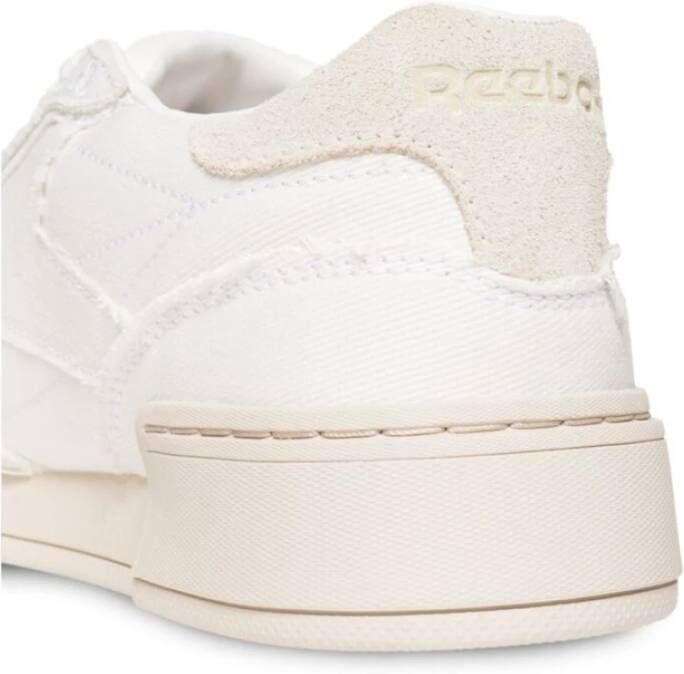 Reebok Canvas Sneakers Club C Ltd Style White Heren