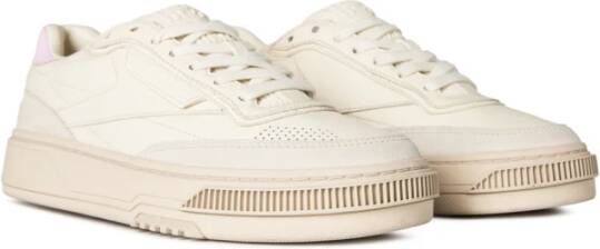 Reebok Club C LTD Lichtroze Sneakers White Dames