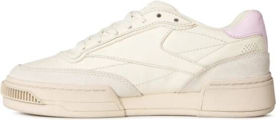 Reebok Club C LTD Lichtroze Sneakers White Dames