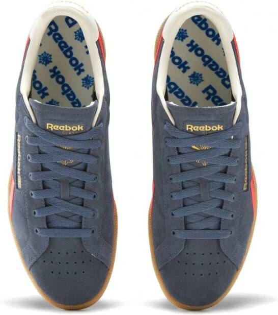 Reebok Blauw Rood Krijt Club C Revenge Multicolor Heren