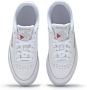 Reebok Club C 85 white light grey gum Wit Leer Lage sneakers Dames - Thumbnail 10