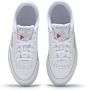 Reebok Club C 85 white light grey gum Wit Leer Lage sneakers Dames - Thumbnail 11