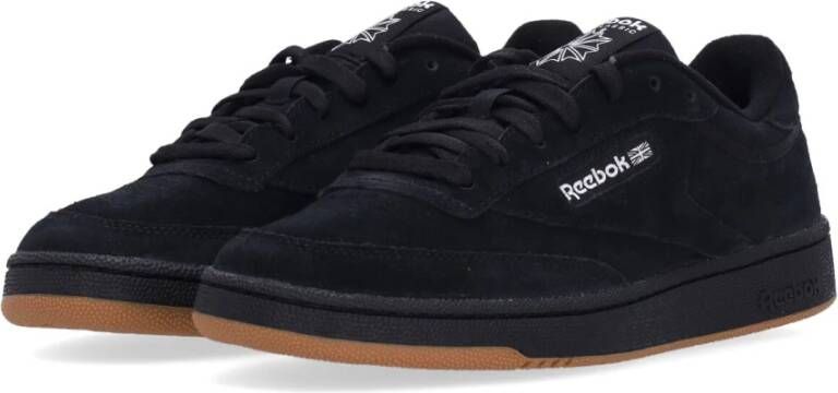 Reebok Core Black Low Sneaker Club C 85 Black Heren