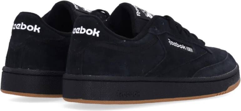 Reebok Core Black Low Sneaker Club C 85 Black Heren