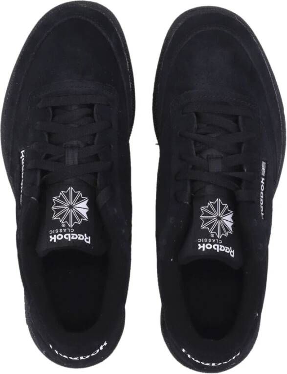 Reebok Core Black Low Sneaker Club C 85 Black Heren
