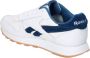 Reebok Classics Leather sneakers wit donkerblauw Leer Effen 36.5 - Thumbnail 6