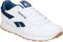 Reebok Classics Leather sneakers wit donkerblauw Leer Effen 36.5 - Thumbnail 9