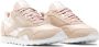 Reebok Fluwelen Classic Nylon Dames Sneaker Beige Dames - Thumbnail 4
