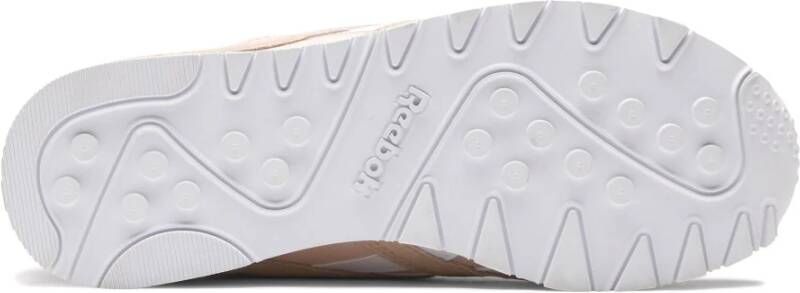 Reebok Fluwelen Classic Nylon Dames Sneaker Beige Dames