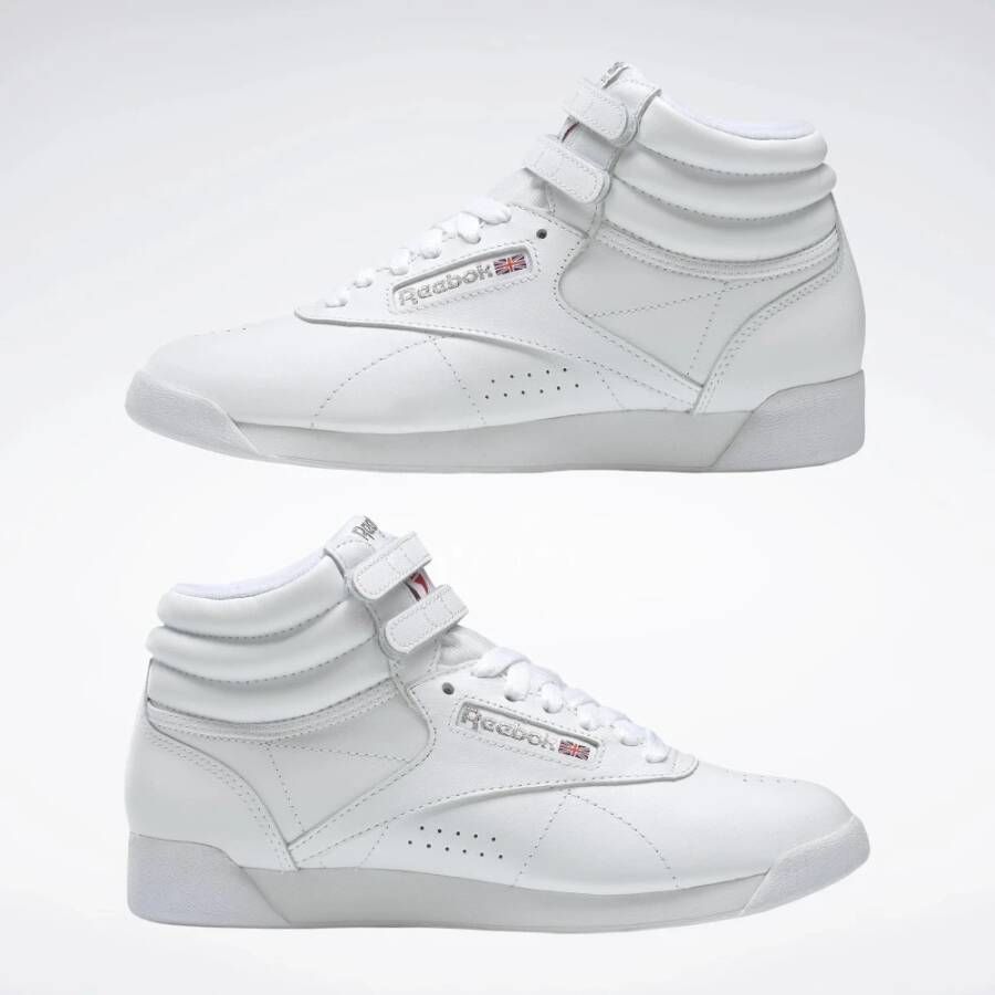 Reebok Hoge Sneakers voor Sportieve Stijl White Dames