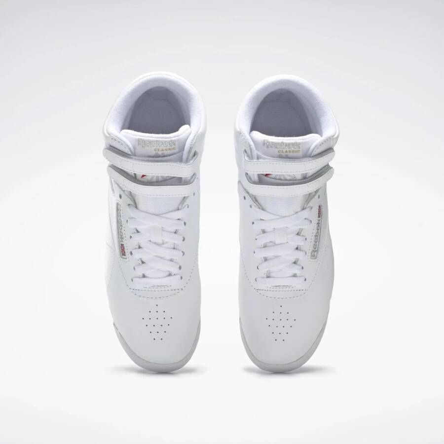 Reebok Hoge Sneakers voor Sportieve Stijl White Dames