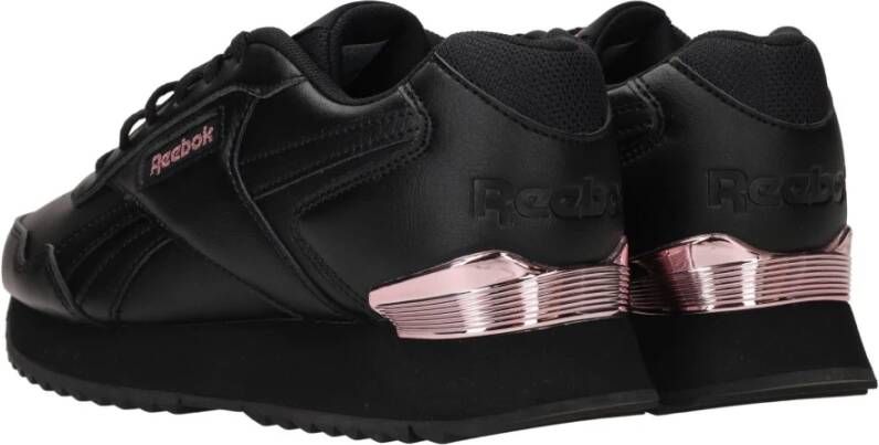 Reebok Metallic Pink Clip Sneakers Black Dames