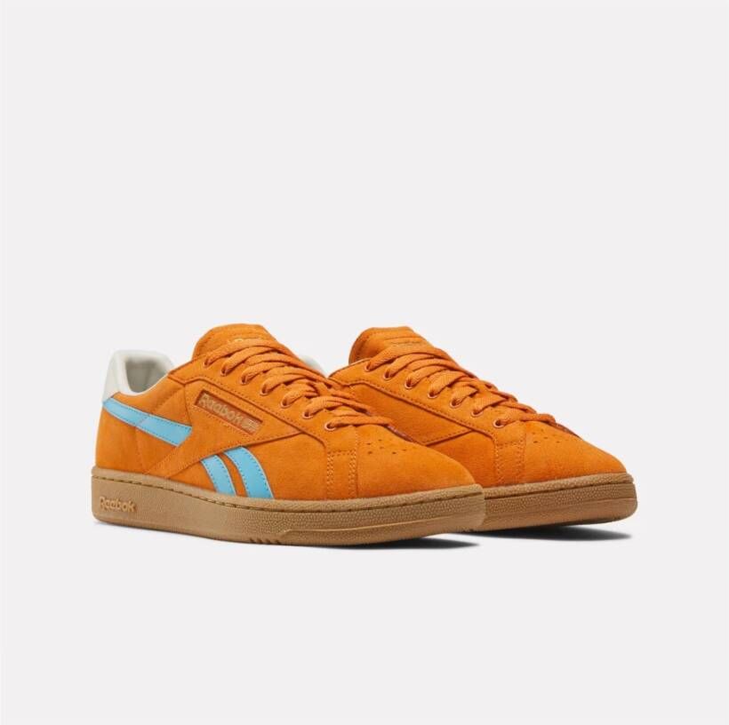 Reebok Club C Grounds Klassieke Sneakers Orange Dames
