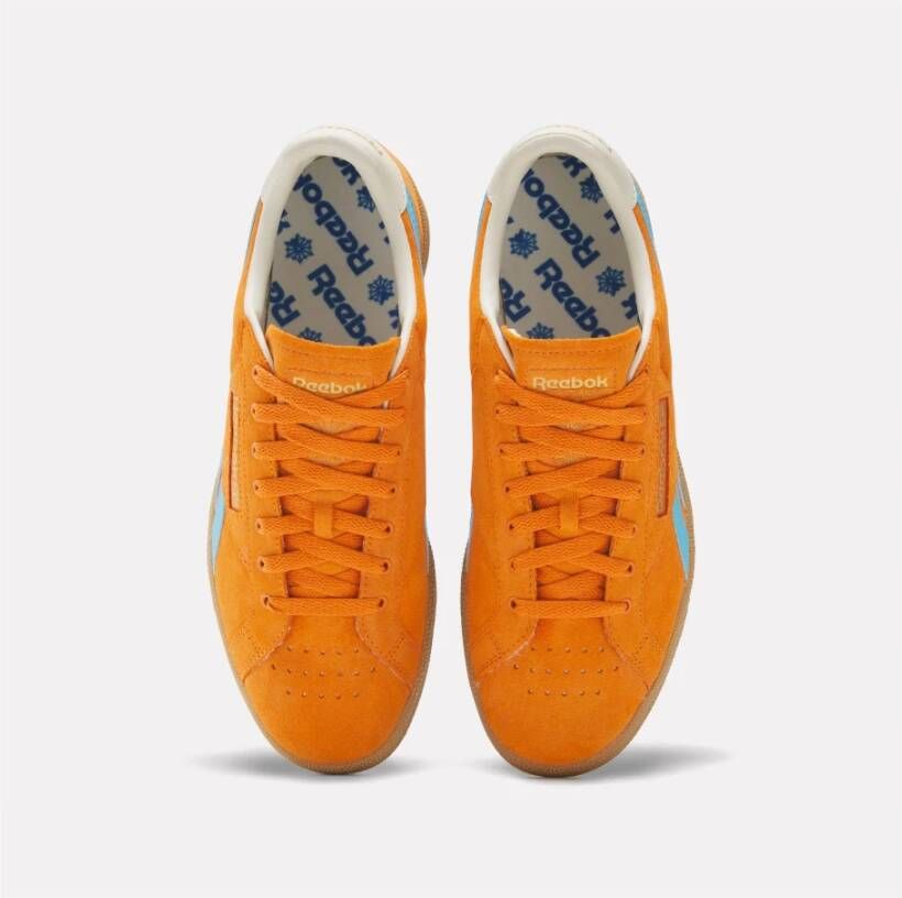 Reebok Club C Grounds Klassieke Sneakers Orange Dames