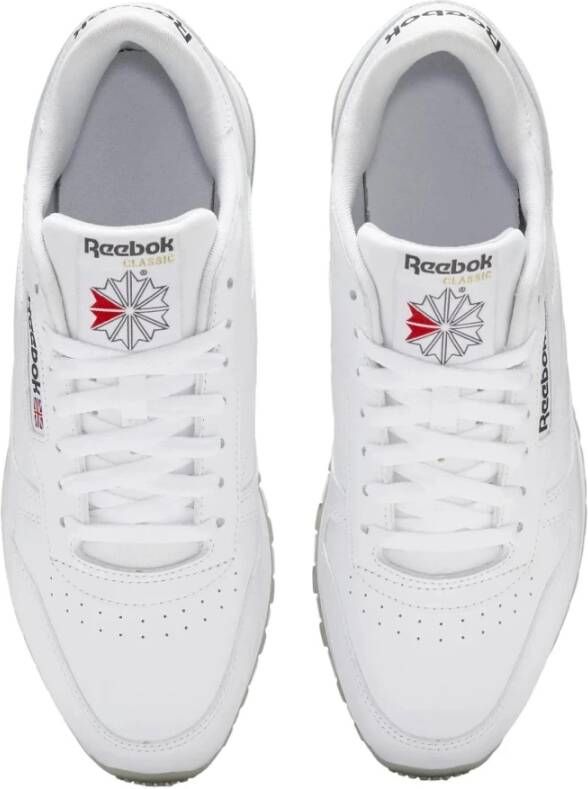 Reebok Heren Classic Leren Sneakers White Heren