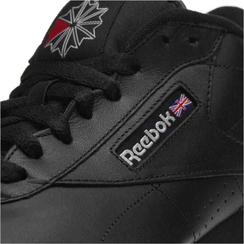 Reebok Heren Sportschoenen Zacht Leren Bovenwerk Black Heren