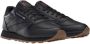 Reebok classic leather schoenen Intense Black Gum Dames - Thumbnail 10