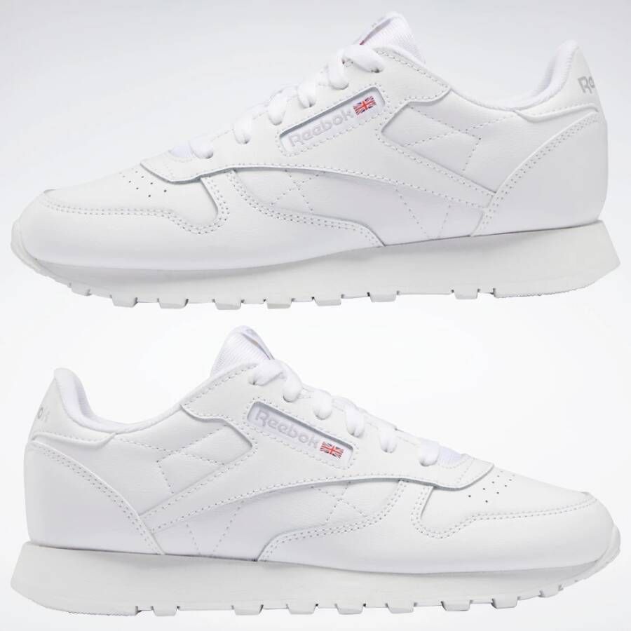 Reebok Klassieke Leren Sneakers White Dames