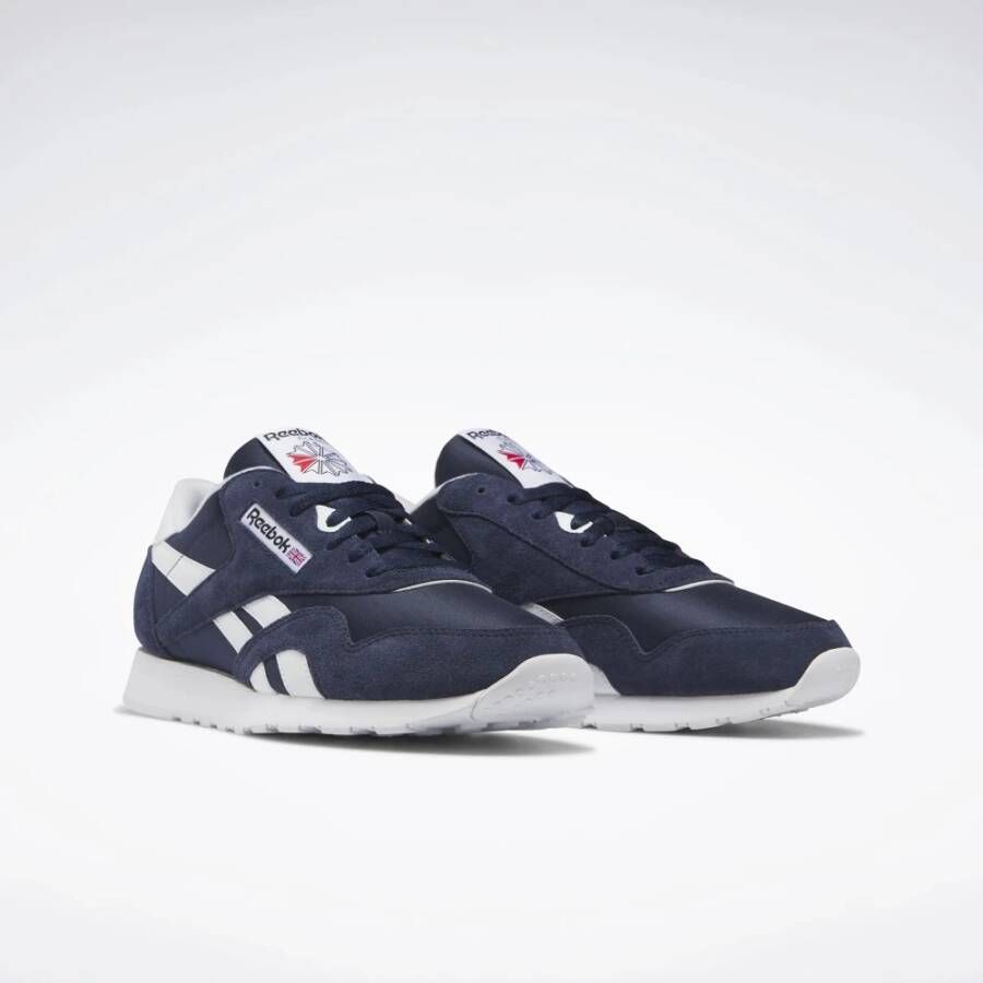 Reebok Retro Classic Nylon Sneakers Blue Heren